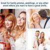 False Teeth, Veneers Dentures for Lower, Bright White Shade, Comfortable Fake Teeth for Men Women Adult, Confident-Smile view 3