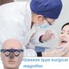 Samnuerly Dental Binocular Head Surgical Eye Loupes, 420mm Working Distance with Detachable Frame, Equipped with Myopia or Presbyopic Lenses for Dental, Surgical, Jeweler, or Hobby view 2