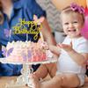 100Pcs Butterfly Cake Topper, Butterfly Cupcake Topper, Butterfly Cake Decorations, Cake Topper, Birthday Anniversary Decor, Party Decorations for Women Girls, Mixed Size (Pink Purple Gold) view 3