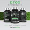 Nutrvized Detox with Matcha Green Tea, Moringa, Gota Kula and Ginger Extract, Support Immunity - 90 Capsules - Made in The UK view 2
