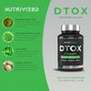 Nutrvized Detox with Matcha Green Tea, Moringa, Gota Kula and Ginger Extract, Support Immunity - 90 Capsules - Made in The UK view 4