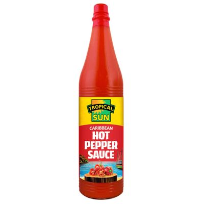 2 x Tropical Sun Caribbean Hot Pepper Sauce 6 x 350ml