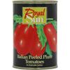 2 x Royal Sun Peeled Plum Tomatoes 24 x 400g view 1
