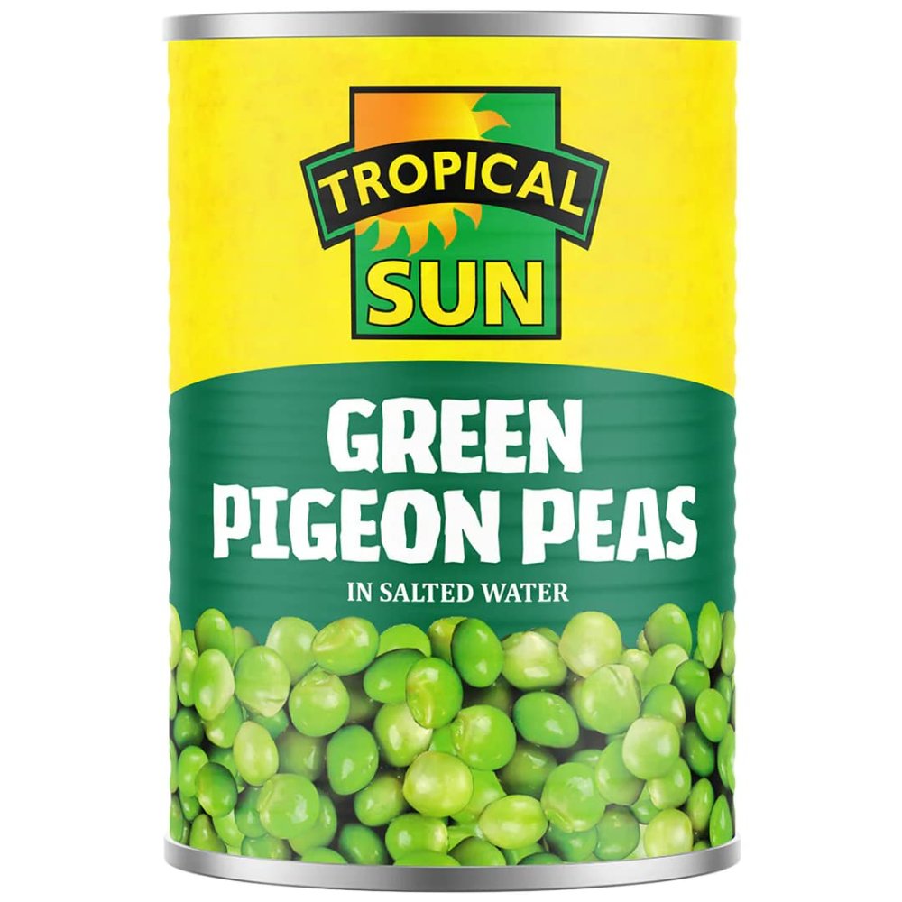 2 x Tropical Sun Green Pigeon Peas 12 x 425g