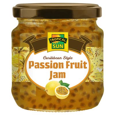 2 x Tropical Sun Passion Fruit Jam 6 x 300g