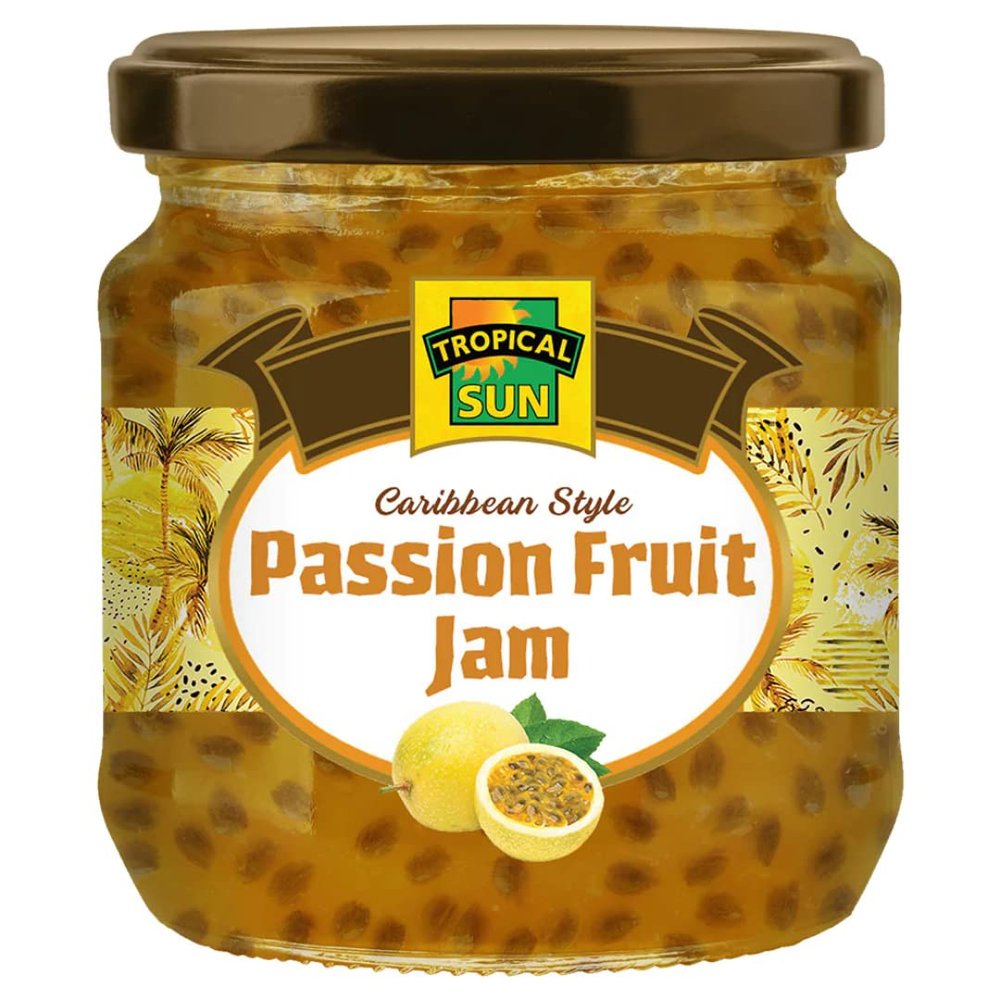 2 x Tropical Sun Passion Fruit Jam 6 x 300g