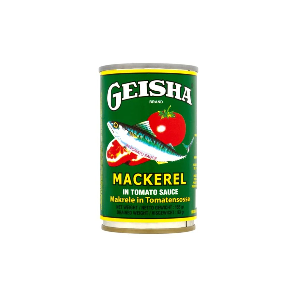 Geisha Mackerel in Tomato Sauce 50 x 155g