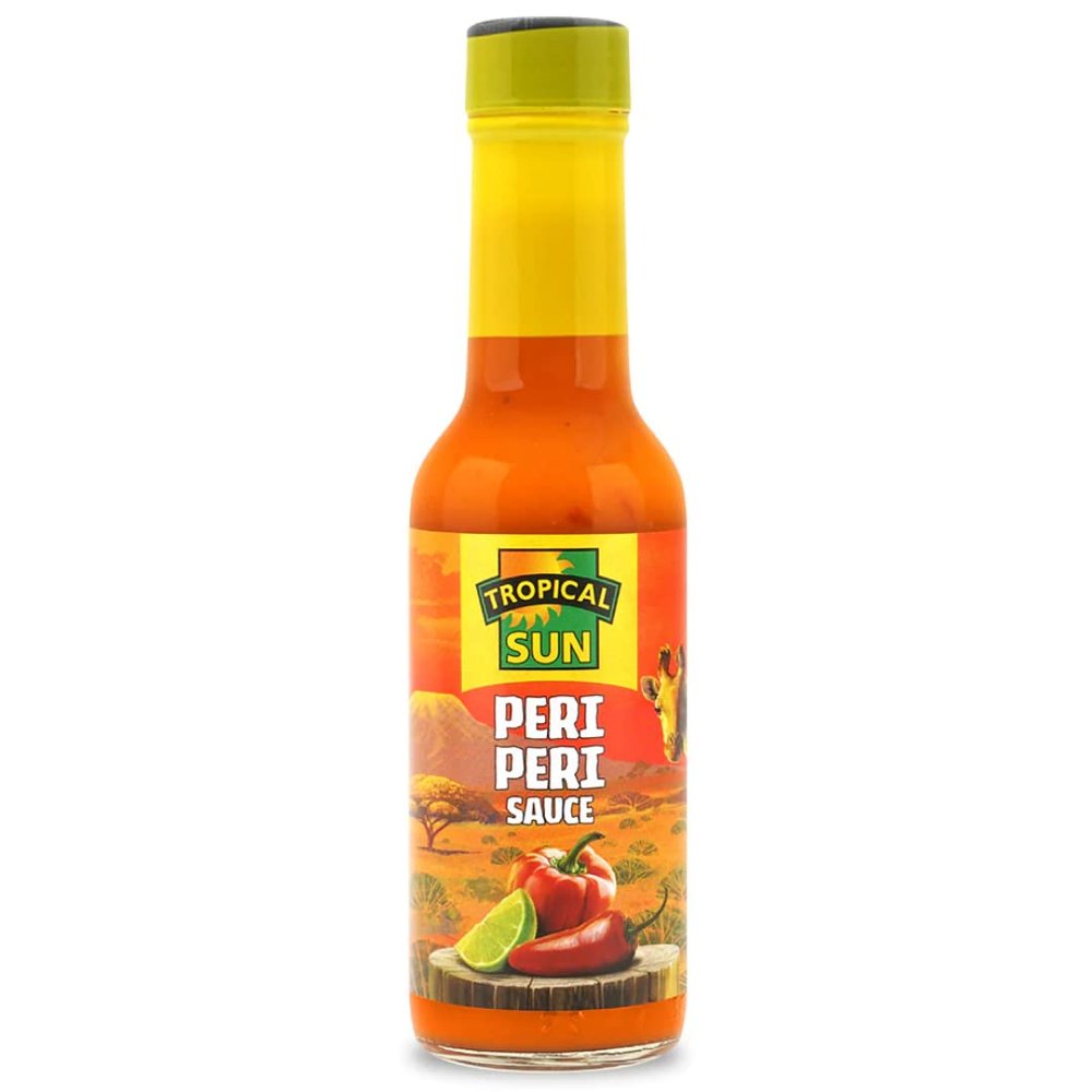 2 x Tropical Sun Peri Peri Sauce 12 x 150ml