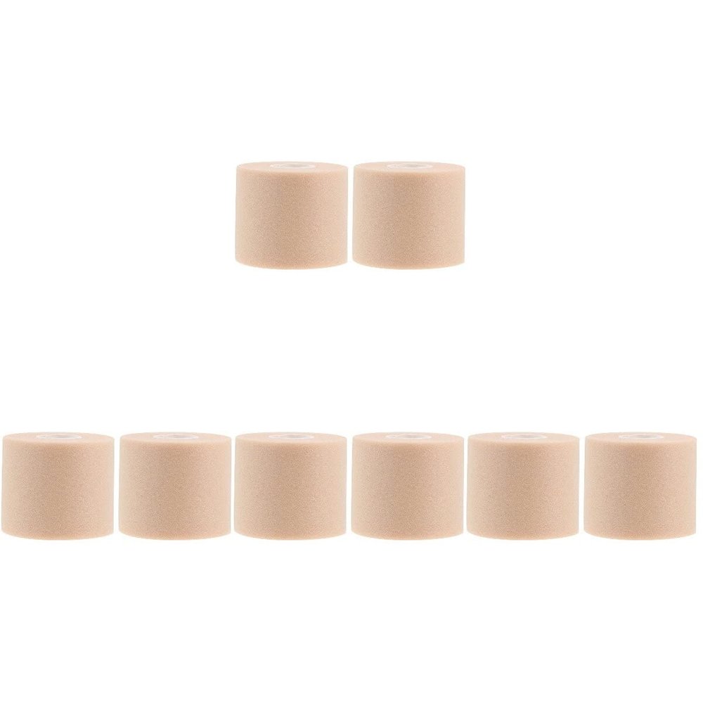 8 Rolls Sports Athletic Pre Wrap Tape Athletic Foam Wrap Adhesive Fitness Tape Scar Tape Football Wristbands Wrap Sports Sponge Skin Tapes Sponge