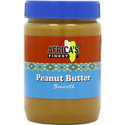 Africas Finest Peanut Butter Smooth 6 x 1kg | No Palm Oil | Rich & Creamy Spread | Protein-Rich | Family & Catering Pack
