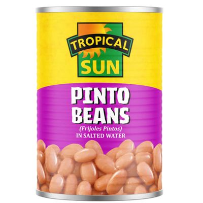 2 x Tropical Sun Pinto Beans 12 x 400g