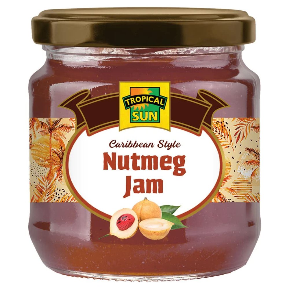 2 x Tropical Sun Nutmeg Jam 6 x 300g