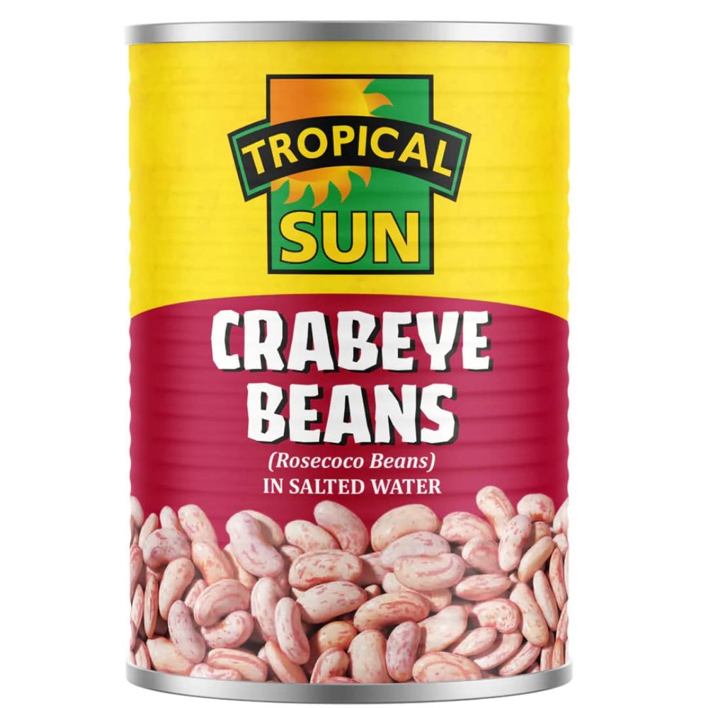 3 x Tropical Sun Crabeye Beans 12 x 400g