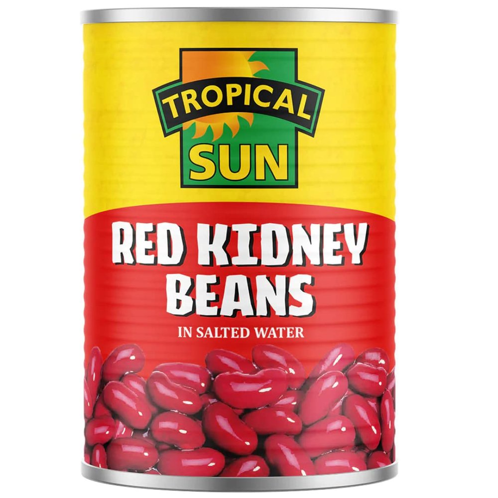4 x Tropical Sun Red Kidney Beans 12 x 400g