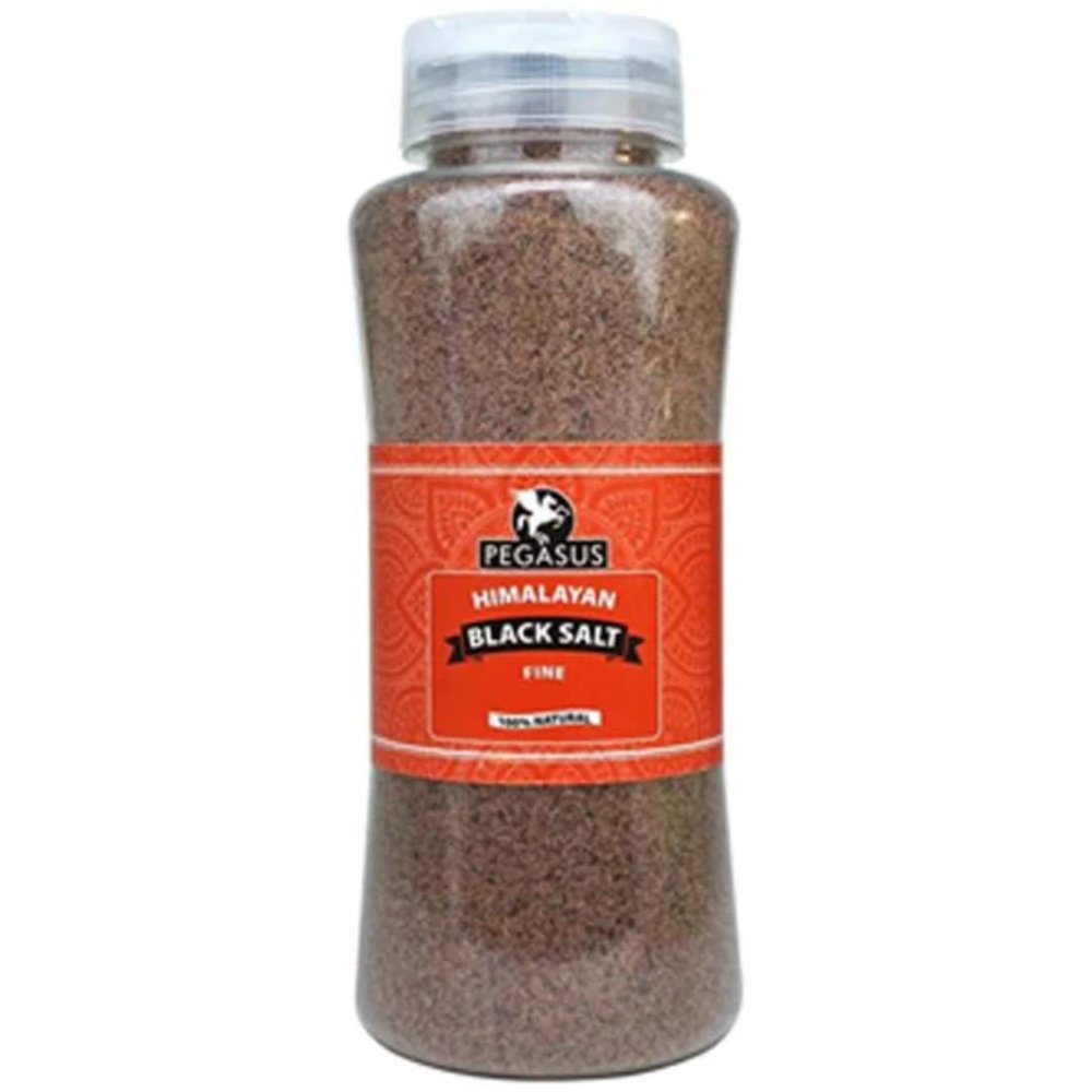 2 x Pegasus Himalayan Black Salt Fine 6 x 800g