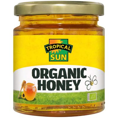 2 x Tropical Sun Organic Honey 6 x 340g