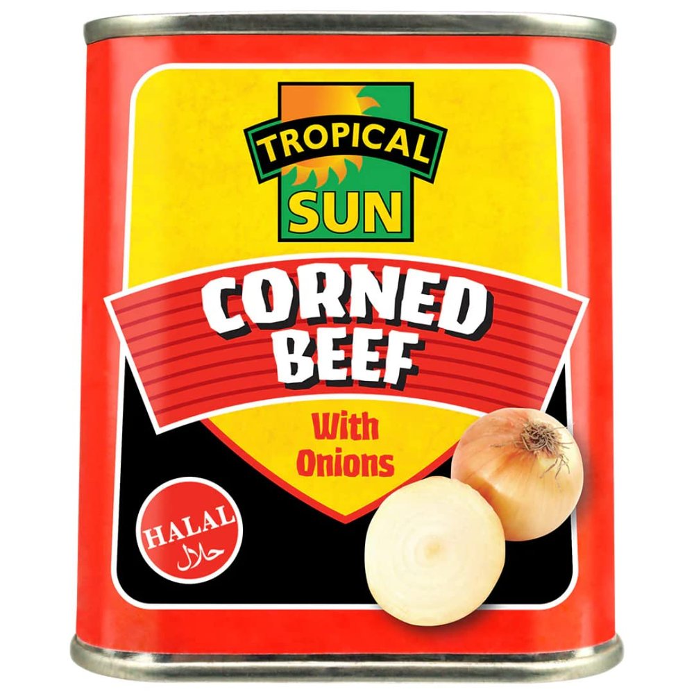 2 x Tropical Sun Corned Beef Halal (Small) 12 x 198g