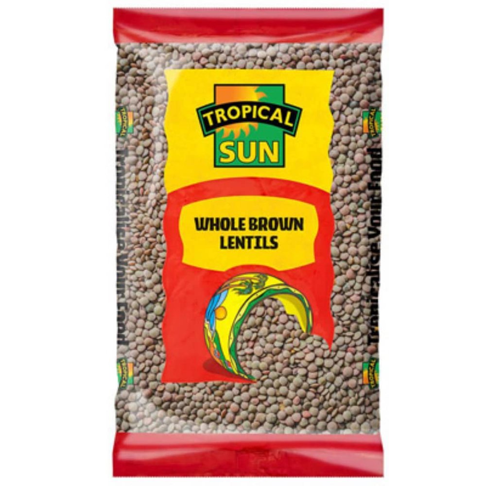 2 x Tropical Sun Brown Lentils 6 x 2kg
