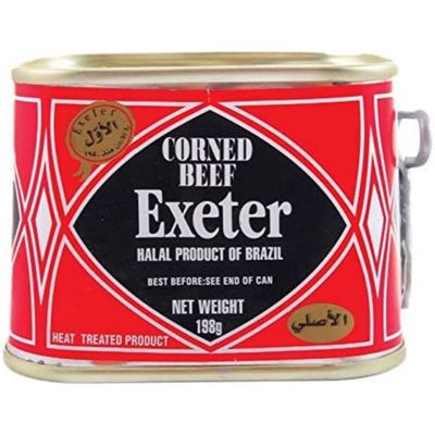 Exeter Corned Beef 340g  Premium Tinned Corned Beef  Ready to Eat  Bulk Value Pack (12 x 340g Cans)