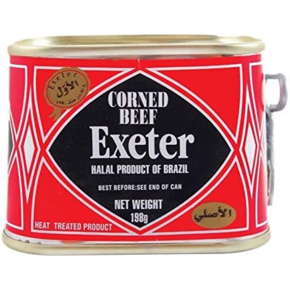 Exeter Corned Beef 340g  Premium Tinned Corned Beef  Ready to Eat  Bulk Value Pack (12 x 340g Cans)
