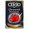 2 x Cirio Chopped Tomatoes 12 x 400g view 1