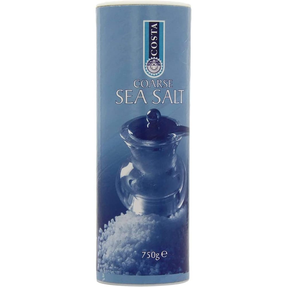 2 x Costa Sea Salt Coarse 10 x 750g