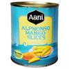 Aani Alphonso Mango Slices in Syrup 6 x 850g | Large Catering Tins | Ideal for Desserts, Smoothies & Baking | Canned Mango Slices view 1