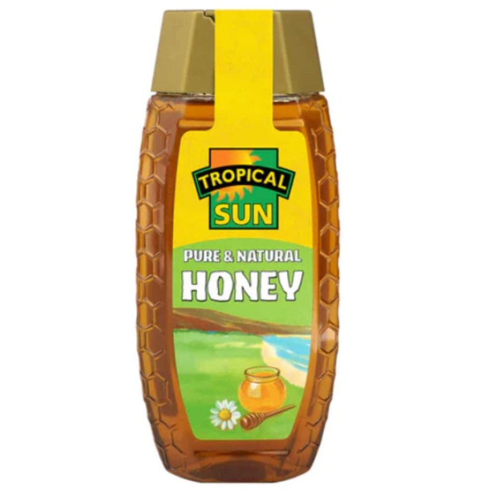 2 x Tropical Sun Organic Honey Squeezy 6 x 340g