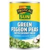 2 x Tropical Sun Green Pigeon Peas with Coconut 12 x 425g view 1