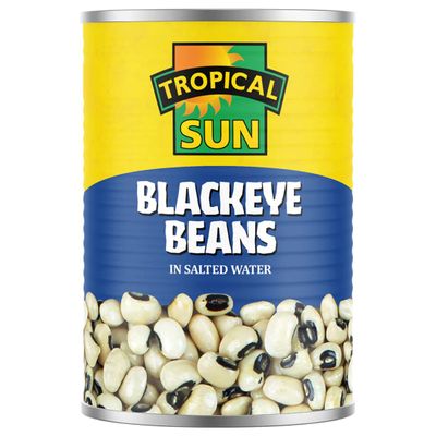 2 x Tropical Sun Blackeye Beans 12 x 400g