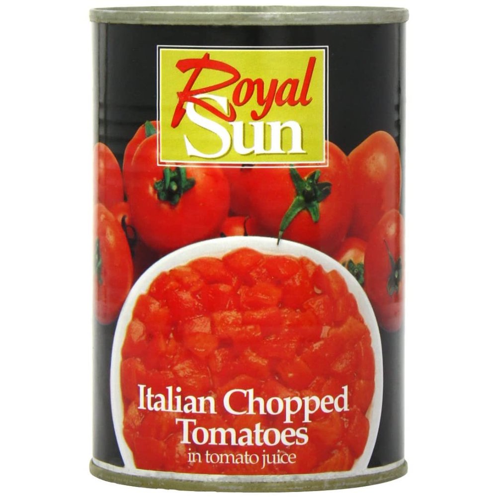2 x Royal Sun Chopped Tomatoes 24 x 400g