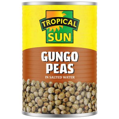 2 x Tropical Sun Gungo Peas 12 x 400g