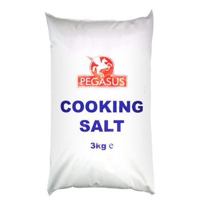 2 x Pegasus Cooking Salt 4 x 3kg