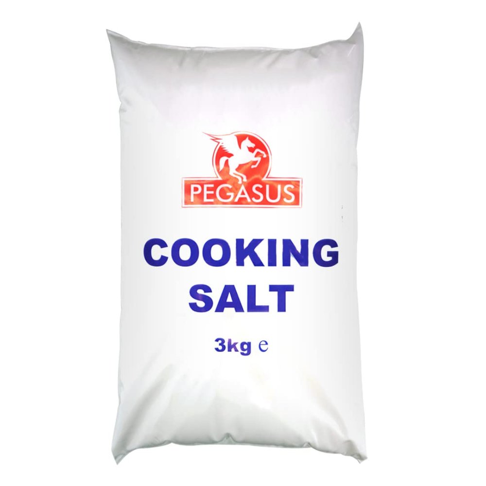 2 x Pegasus Cooking Salt 4 x 3kg