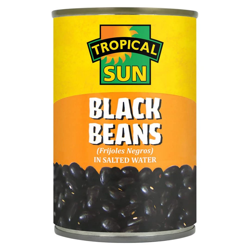 2 x Tropical Sun Black Beans 12 x 400g