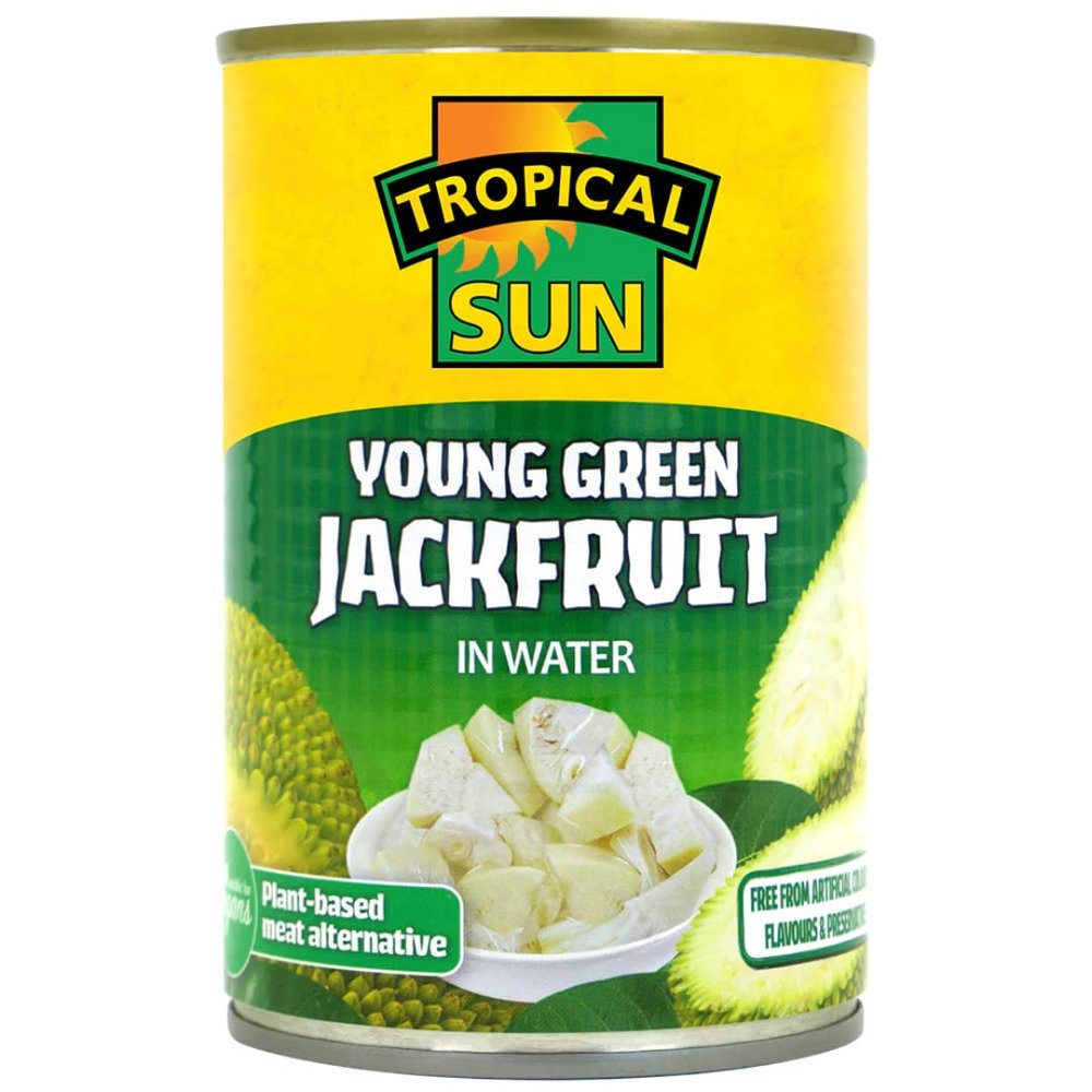 2 x Tropical Sun Young Green Jackfruit in Water 12 x 400g