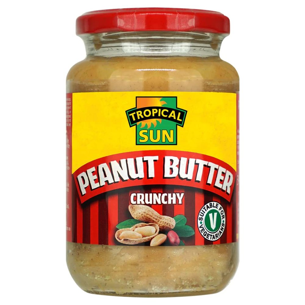 2 x Tropical Sun Peanut Butter Crunchy 12 x 340g