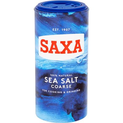 3 x Saxa Sea Salt Coarse 6 x 350g