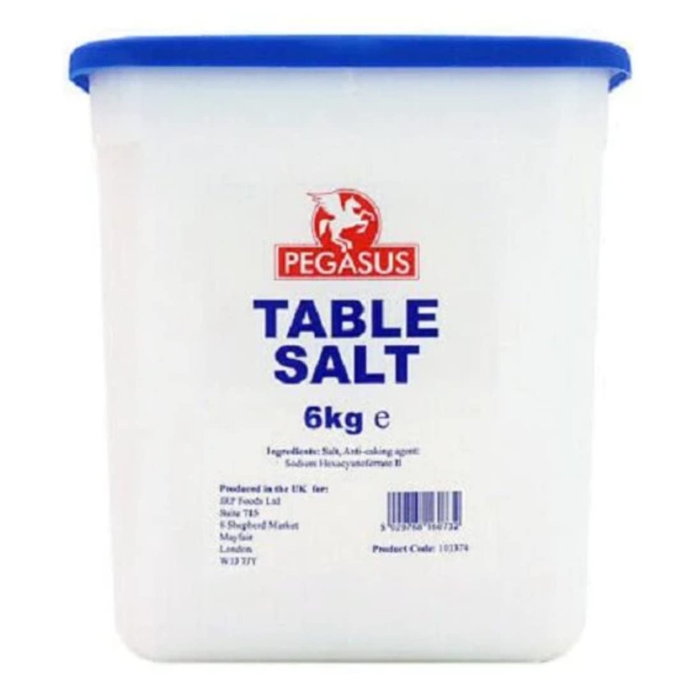 2 x Pegasus Table Salt Tub 1 x 6kg