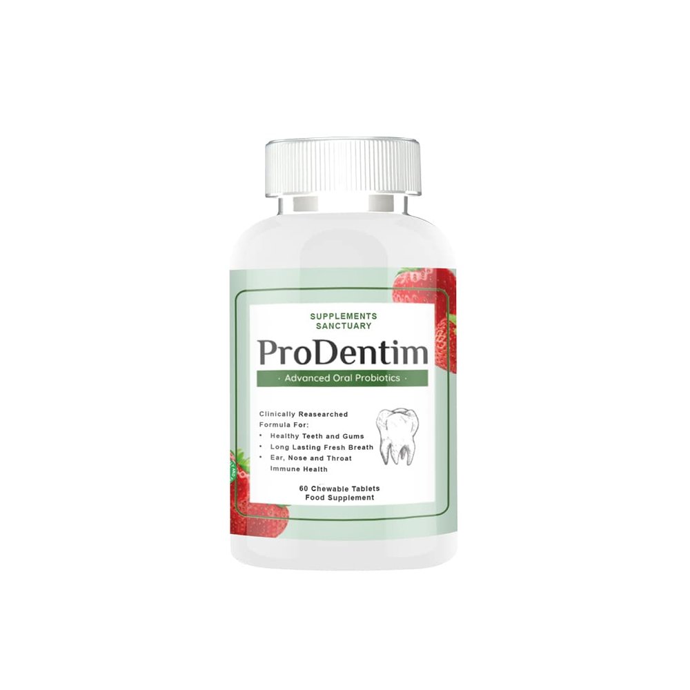 ProDentim Advanced Oral Probiotics (60 CHEWABLE Tablets) Probiotic Gum Health