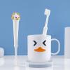 Childrens Toothbrush, Duck Shaped Kids Toothbrush, Lovely Kids Toothbrushes with Handle for Boy Girl's Teeth Health Mumiao view 3