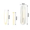 4 Pack Contact Lens Remover and Inserter Tool for Soft Lenses, Portable Contact Lens Applicator with Tweezers & Storage Case for Outgoing, Travelling - White & Yellow view 2