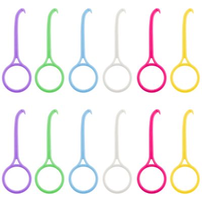 Ouligay 12pcs Aligner Removal Tool Retainer Remover Tool Retainer Removal Tool Aligner Remover Tool Remover for Invisible Brace for Tooth Cleaning Oral Care(6colors)