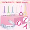 Ouligay 12pcs Aligner Removal Tool Retainer Remover Tool Retainer Removal Tool Aligner Remover Tool Remover for Invisible Brace for Tooth Cleaning Oral Care(6colors) view 2