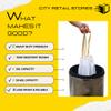 Citystores 20L Bin Liner Bags Rubbish Bags Refuse Sacks Waste Strong Heavy Duty 20 Bags Tear-Resistant Leak-Proof view 2