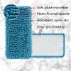 Microfiber Wholesale 10" Mucho Dust Mop Pads - Reusable & Washable Microfiber Mop Heads, 2 Pack - Blue view 2