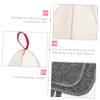 BIUDECO Felt Sauna Hat Thick Felt Sauna Bath Mat 2pcs Set Breathable Head Protection Covers for Men and Women view 3