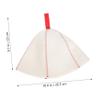 BIUDECO Felt Sauna Hat Thick Felt Sauna Bath Mat 2pcs Set Breathable Head Protection Covers for Men and Women view 4