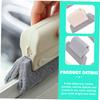 SEWOART 9pcs Window Groove Cleaning Brushes Multipurpose Gap and Track Scrubbers for Door and Window Slots in Blue, Beige, and Grey Household Cleaning Tools view 4