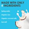 Rude Health 12 x 1 Litre Organic Coconut Dairy-Alt Milk, 100% Natural Organic Drink, Lactose Free, Dairy Free & Gluten-Free, No Added Sugar, Award-Winning, Healthy & Vegan, 100% Recyclable Packaging view 3